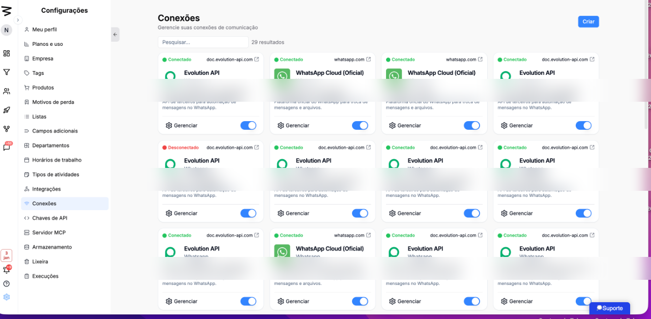 Gestão de multi atendimento
